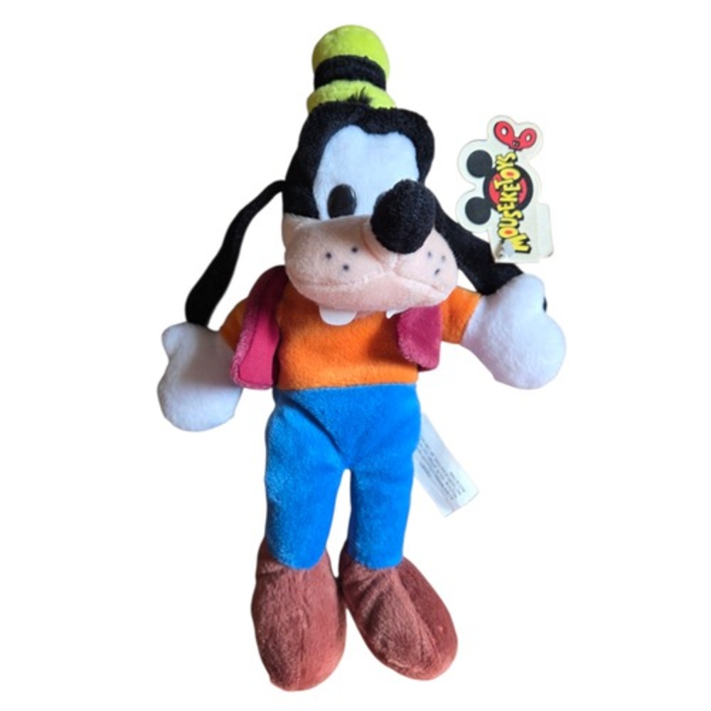 Disney Parks Goofy Bean Bag Mickey Mouseketoys 10" Plush Collectible